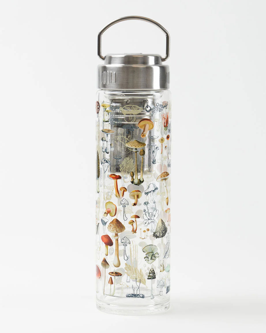 Mushrooms Fungi Glass Tea Infuser