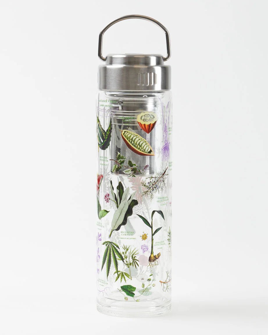 Medical Botany Glass Tea Infuser - The House of Botanicals