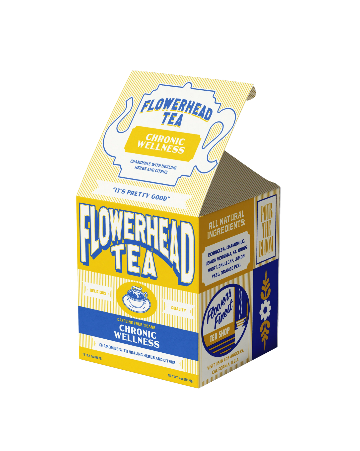 Chronic Wellness Tea Bags - 15 count - The House of Botanicals