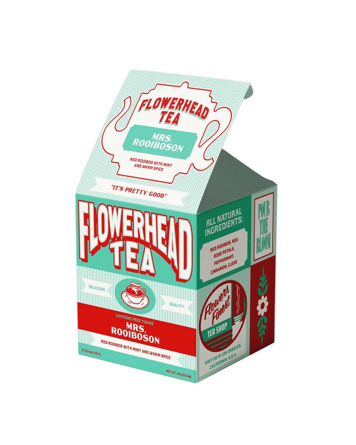 Mrs. Rooiboson Tea Bags - 15 count