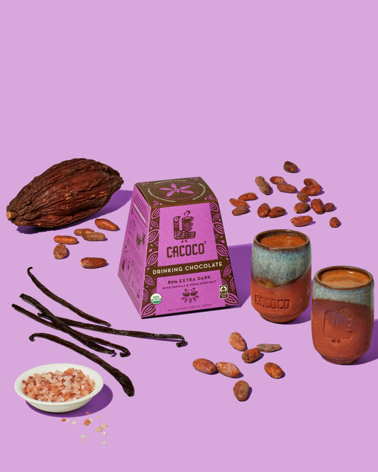 80% Extra Dark Drinking Chocolate
