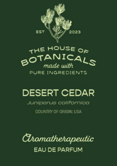 Desert Cedar Aromatherapeutic Eau De Parfum