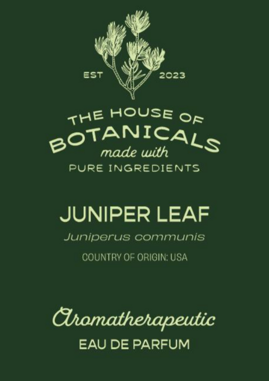 Juniper Leaf Aromatherapeutic Eau De Parfum