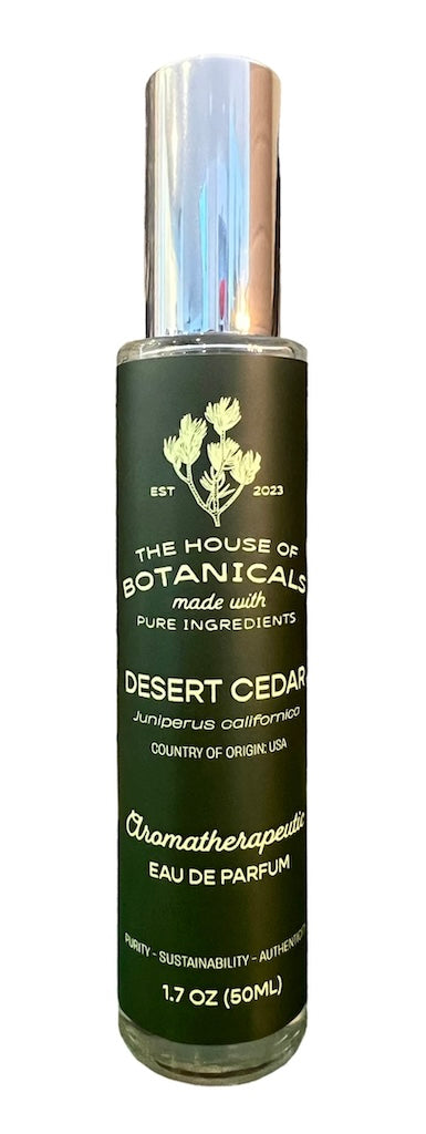 Desert Cedar Aromatherapeutic Eau De Parfum - Aromatherapy Ritual Spray, 50ml